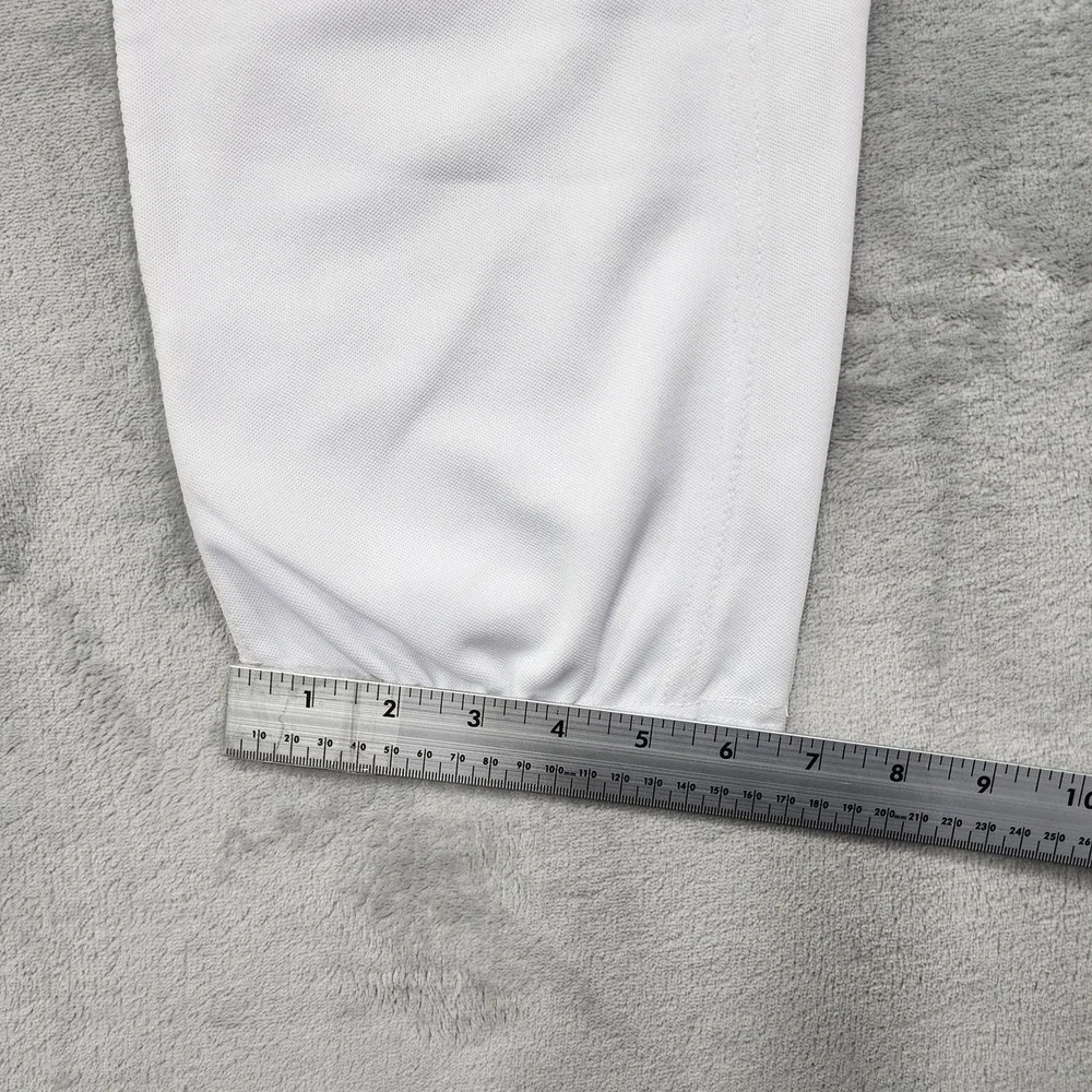 Champro Sports Pants Mens M White Cropped Baseball Knicker Adjustable Waist‎
